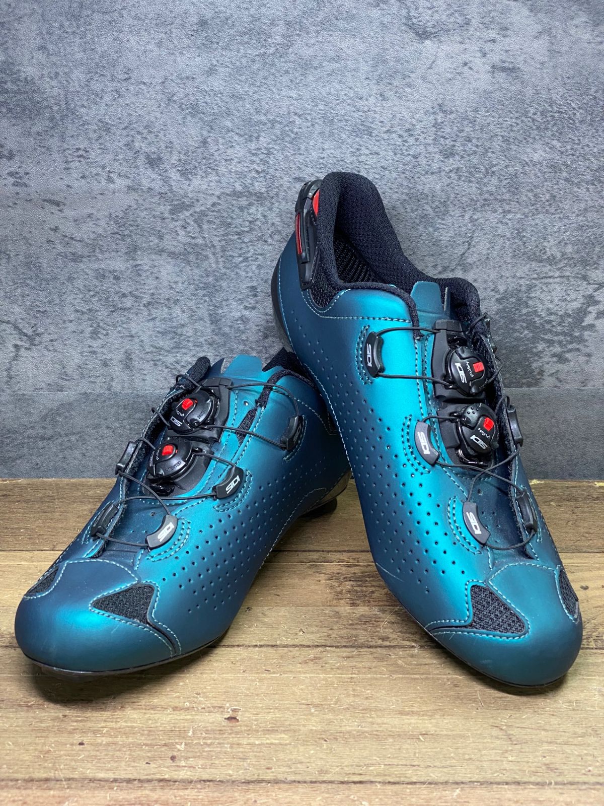 JJ196 シディ SIDI SHOT 2 LIMITED EDITION ディープティール ビンディングシューズ EU41