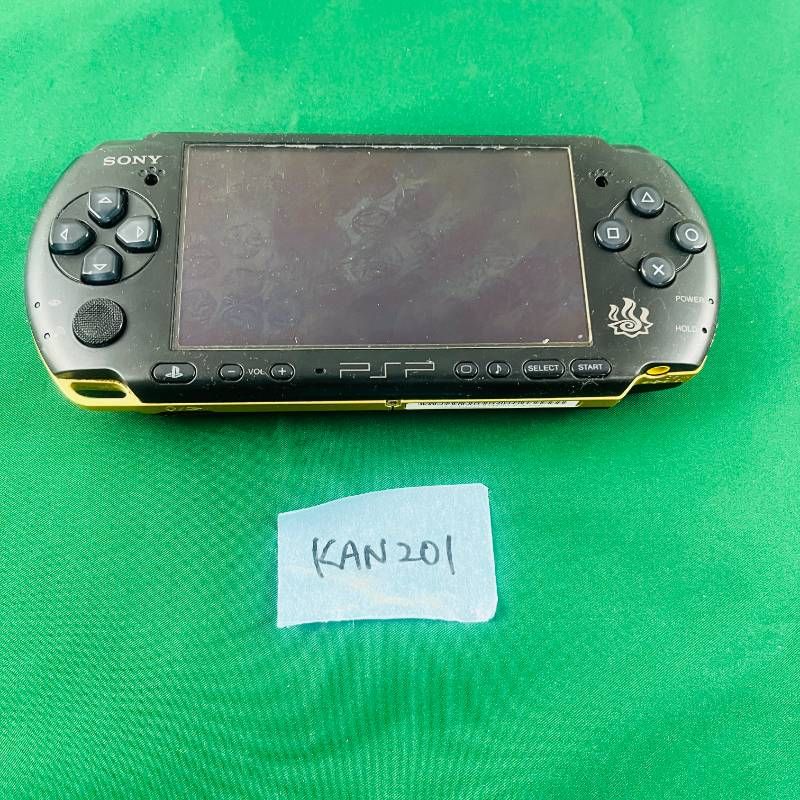 べた付き有 KAN201 本体ソフトセット SONY PSP モンスターハンターポータブル 3rd ハンターズモデル ソニー プレイステーションポータブル PS playstation モンハン MH3 本体 ソフト バッテリー ケーブル類 セット