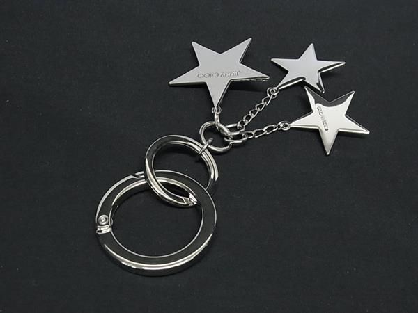 □新品同様□ JIMMY CHOO ジミーチュウ スター 星 キーホルダー バッグ