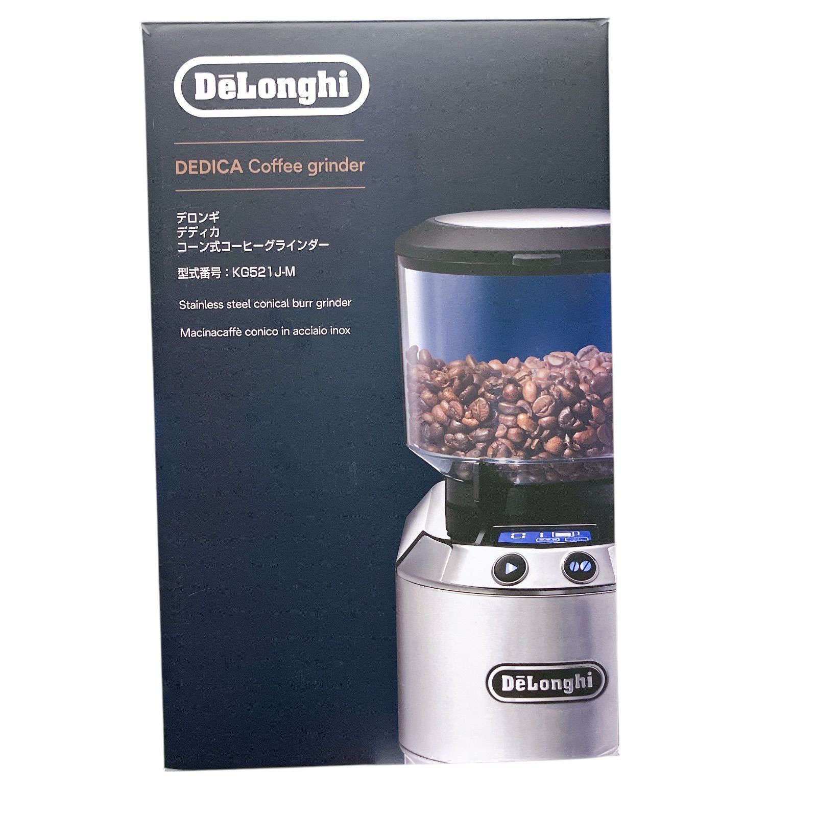 電動コーヒーミル De'Longhi (デロンギ) コーヒーグラインダー 電動コーヒーミル De'Longhi (デロンギ) コーヒーグラインダー