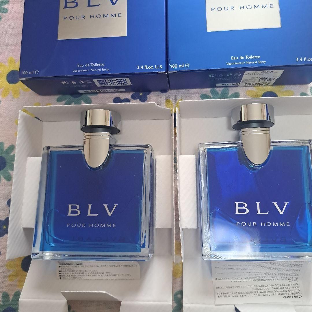 ブルガリ ブループールオム オードトワレ EDT 100ml*2 香水 2本