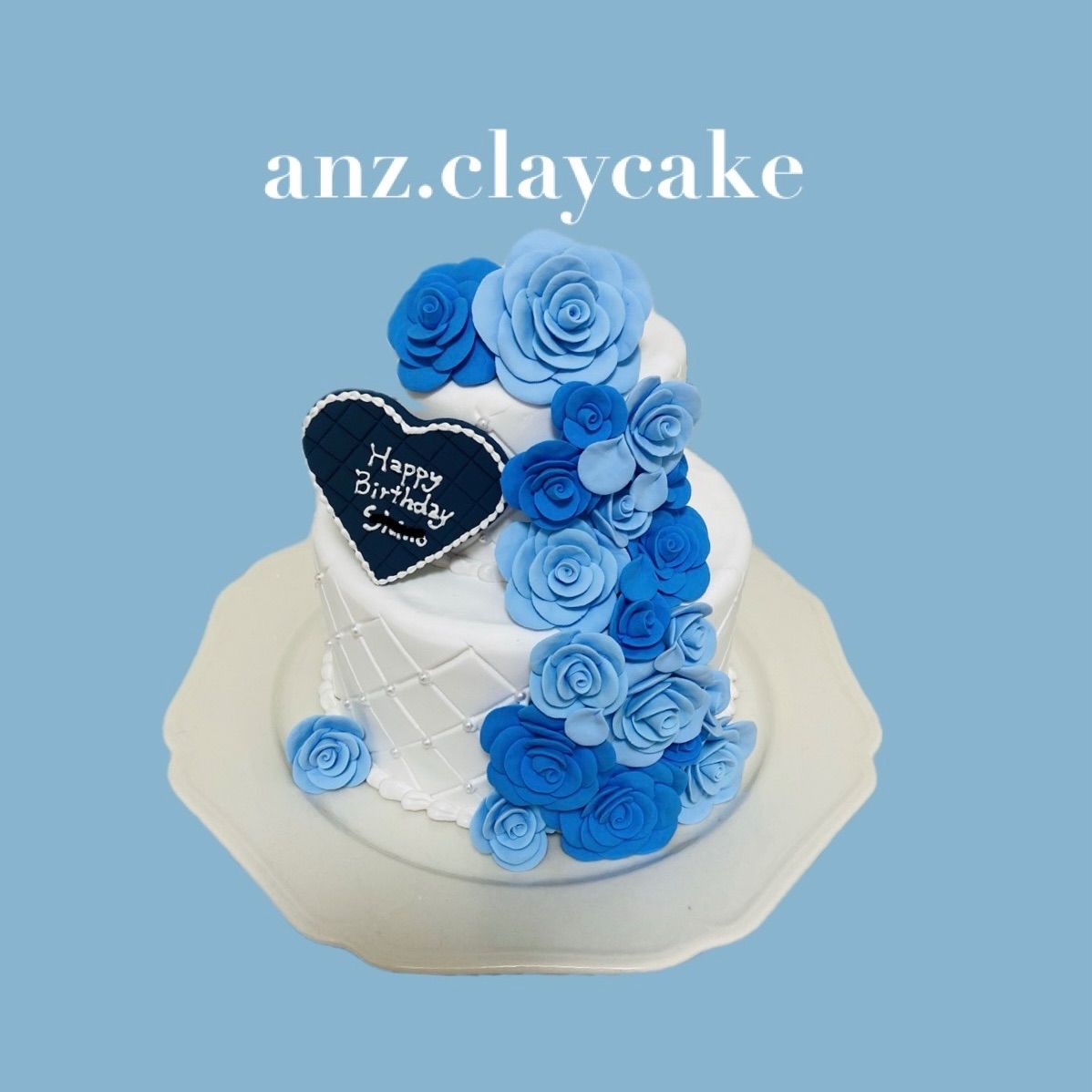 クレイケーキ フルオーダー受付中 推しケーキ マタニティ 生誕祭 誕生