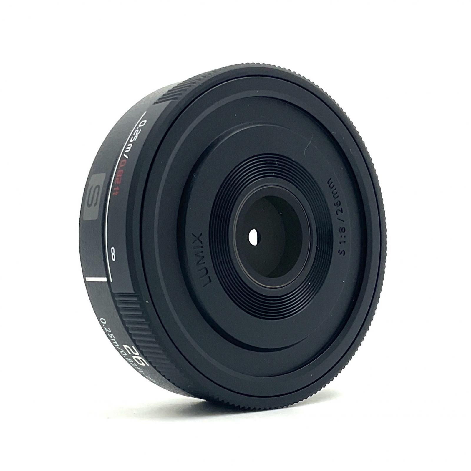 全額返金保証 最速発送 Panasonic LUMIX S 26mm F8 S-R26 動作 済
