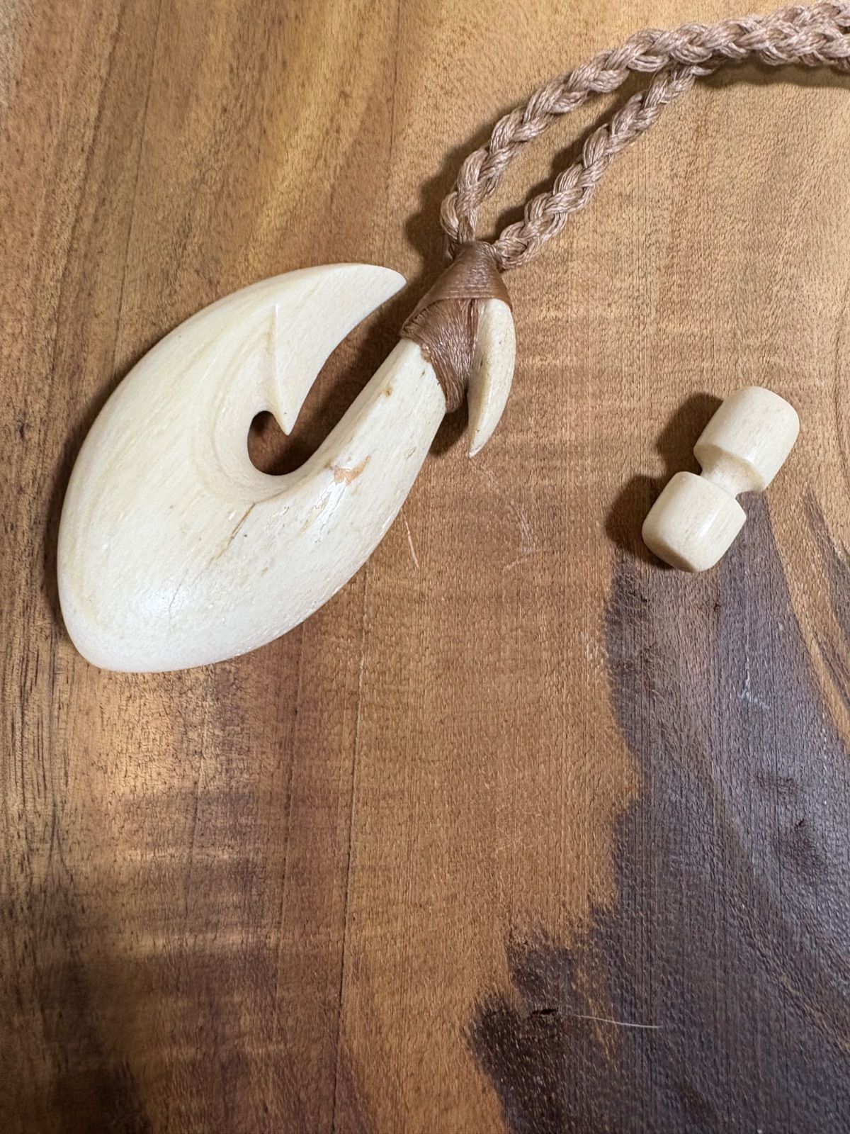 ボーンカービングネックレス sw77 Lサイズ マッコウ