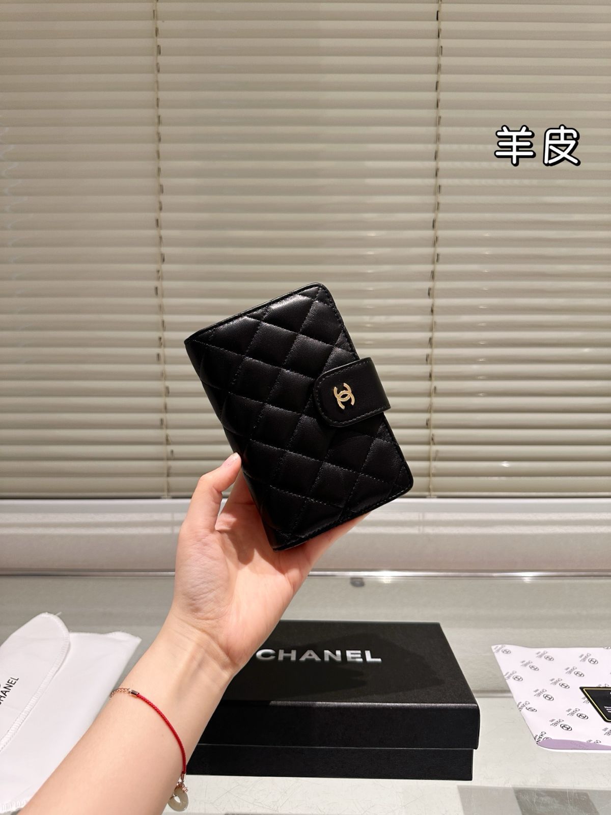 今日特価】Chanel ウォレット（ギフトボックス付）High Quality