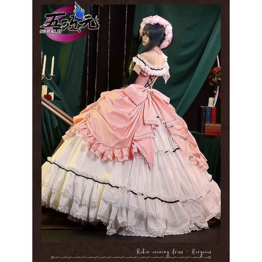 新発売 三分妄想 黒執事 コスプレ シエル 豪華セット 女装 駒鳥