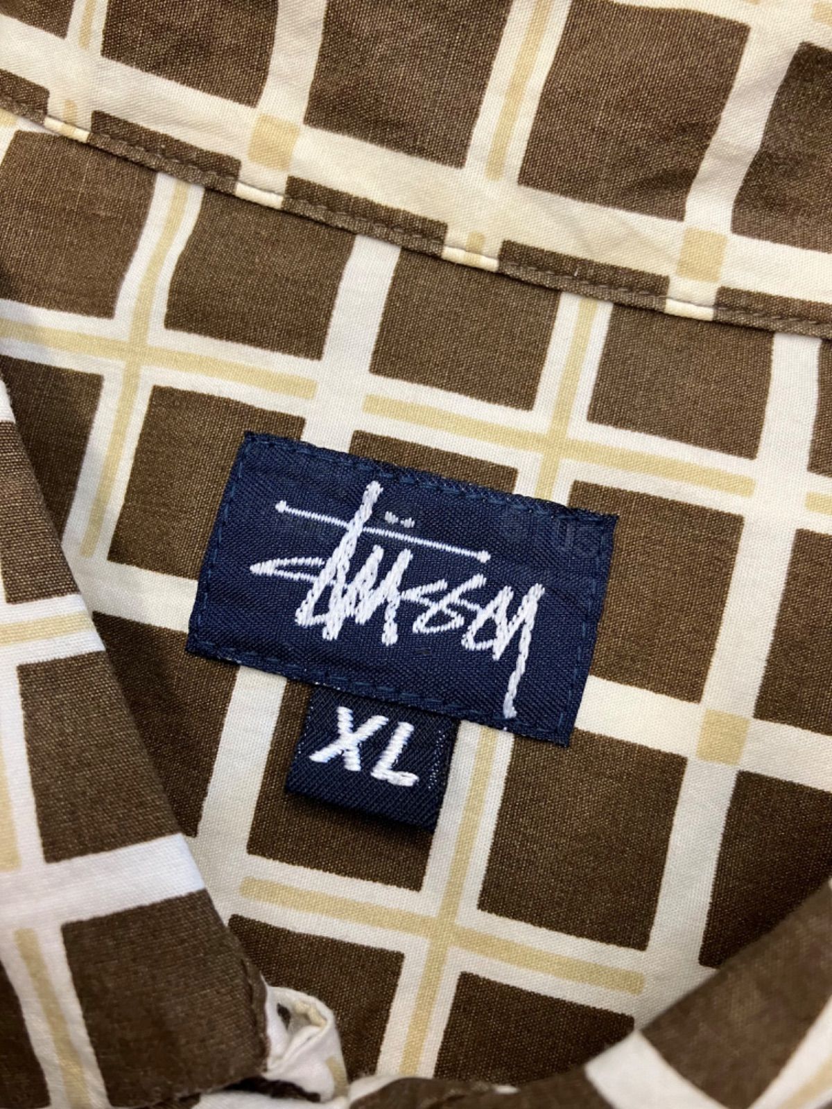 90’s Stussy Check Shirt ボックスシャツ usa製 90's Stussy Check Shirt ボックスシャツ usa製 - メルカリ