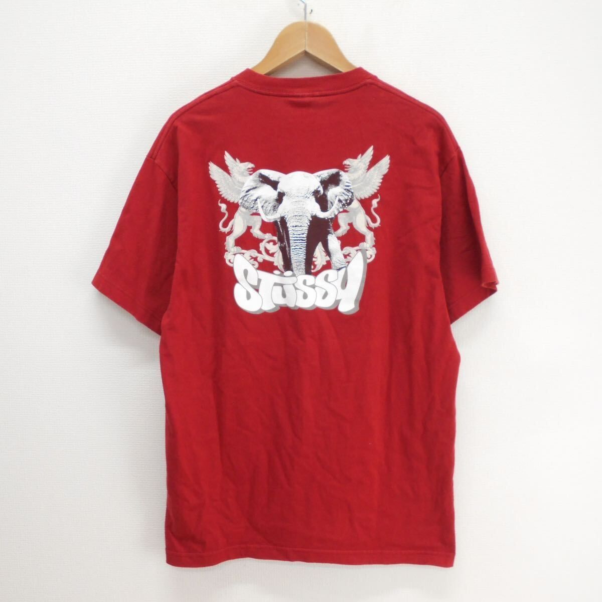 STUSSY ステューシー 00s Elephant Tee 象 エレファント 半袖Tシャツ 