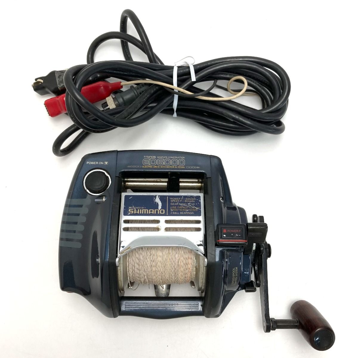 SHIMANO シマノ 電動丸 チタノス ED 6000 電動リール コード付き