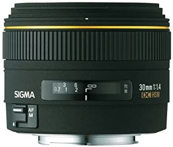 シグマ 30mm F1.4 EX DC デジタル専用 HSM フォーサーズ用 シグマ 30mm F1.4 EX DC デジタル専用 HSM キヤノン用（中古品） 中古