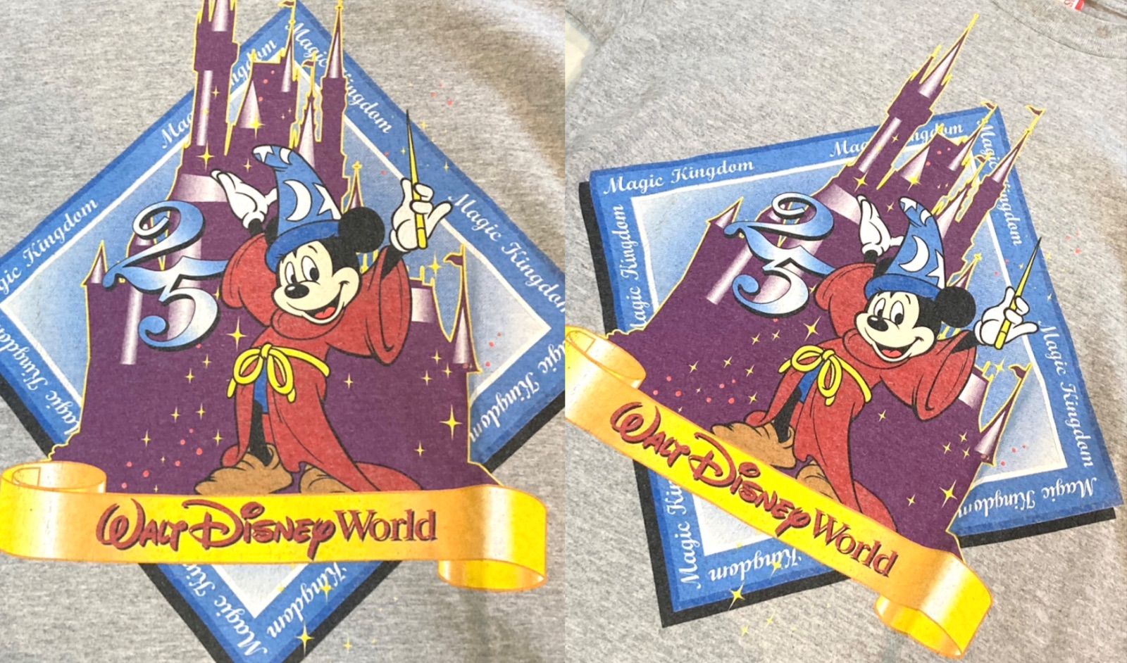 WALT DISNEY WORLD☆25th ANNIVERSARY☆90'sVINTAGE☆Tシャツ WALT DISNEY WORLD☆25th ANNIVERSARY☆90'sVINTAGE☆Tシャツ