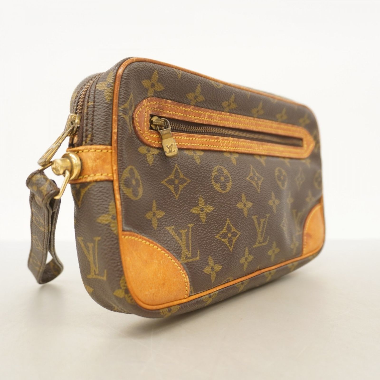 ルイ ヴィトン Louis Vuitton ルイ ヴィトン クラッチバッグ モノグラム マルリードラゴンヌGM M51825 ブラウンメンズ レディース