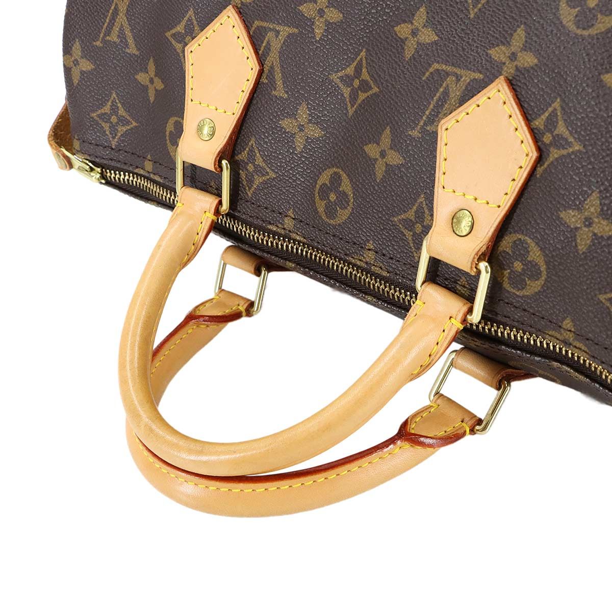 Louis Vuitton スピーディ 30 モノグラム ゴールド金具 LOUIS VUITTON モノグラム スピーディ 30 ハンド バッグ