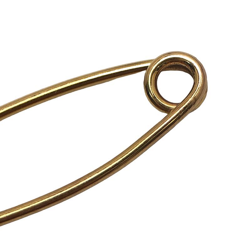 ChromeHearts クロムハーツ SMALL SAFETY PINS 1PD スモールセーフティピン ネックレス トップ ダイヤモンド 22K