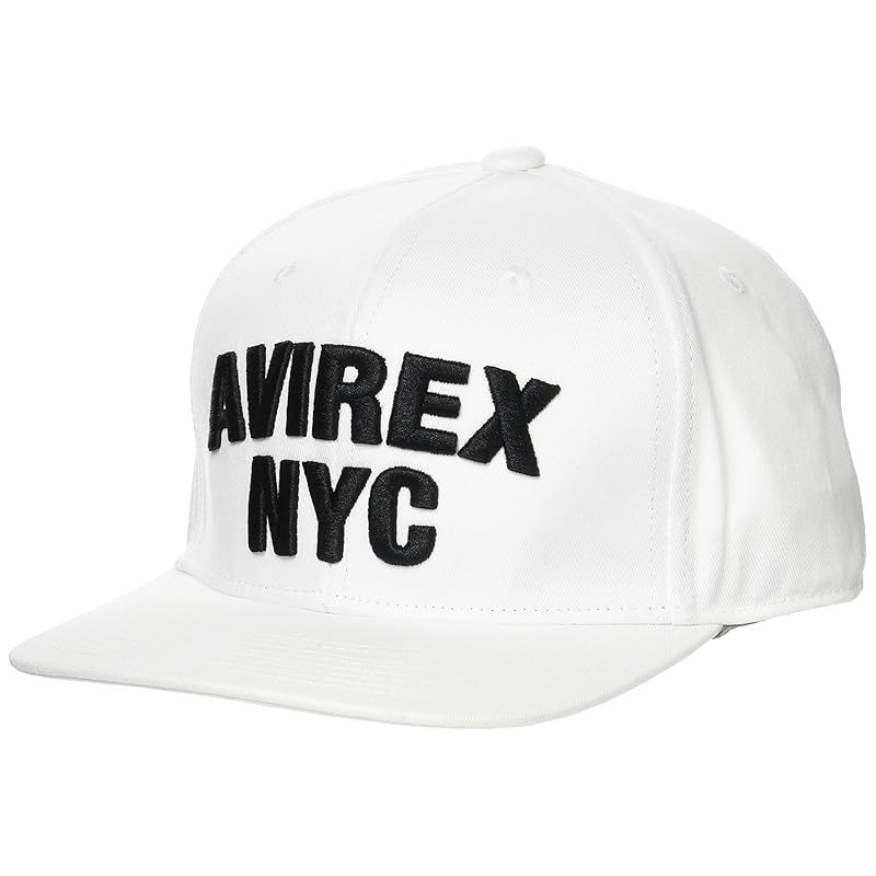 [アヴィレックス] ベースボールキャップ BB CAP ホワイト(NYC) 頭囲５７～５９cm 1