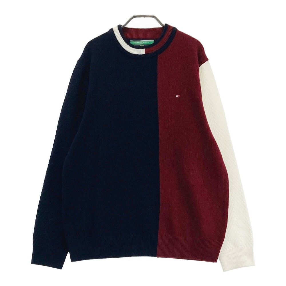 トミーヒルフィガー ゴルフ ニットセーター【ネイビー/XL】新品！ トミーヒルフィガー ゴルフ ニットセーター【ネイビー/XL】新品！