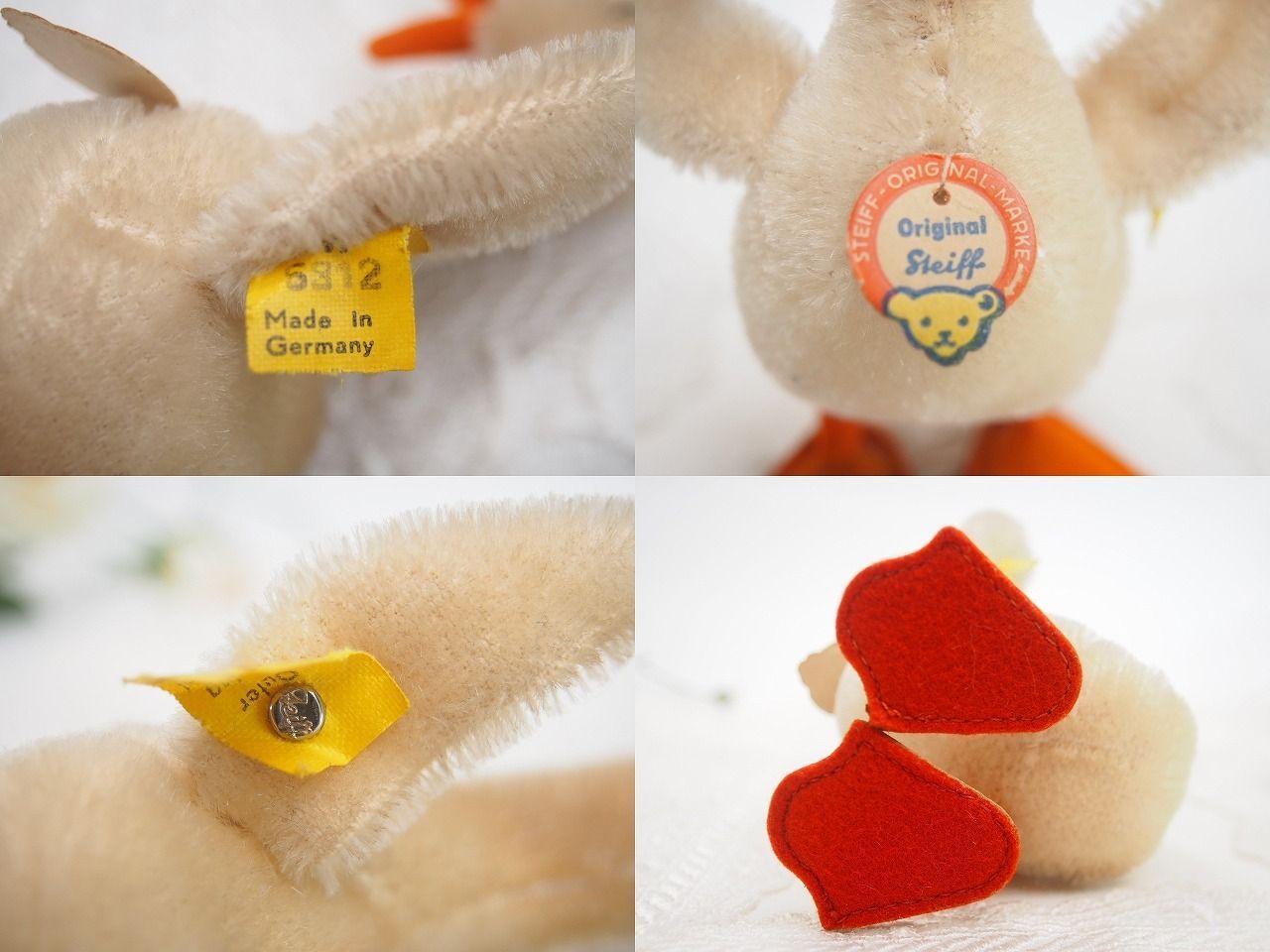 送料無料☆シュタイフ☆1950年代 初期№タグ付き☆Goose,from