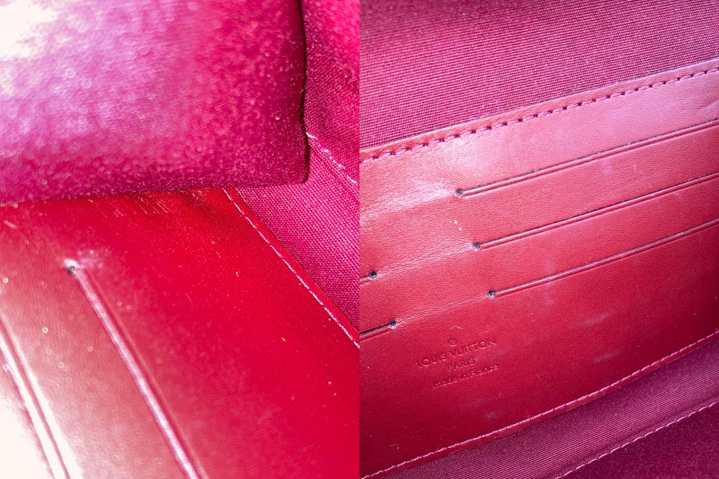 訳あり LOUIS VUITTON ルイヴィトン モノグラムヴェルニ サンセット・ブルーバード M93543 エナメル ショルダー クラッチバッグ 中古 D4 訳あり LOUIS VUITTON ルイヴィトン モノグラムヴェルニ サンセット