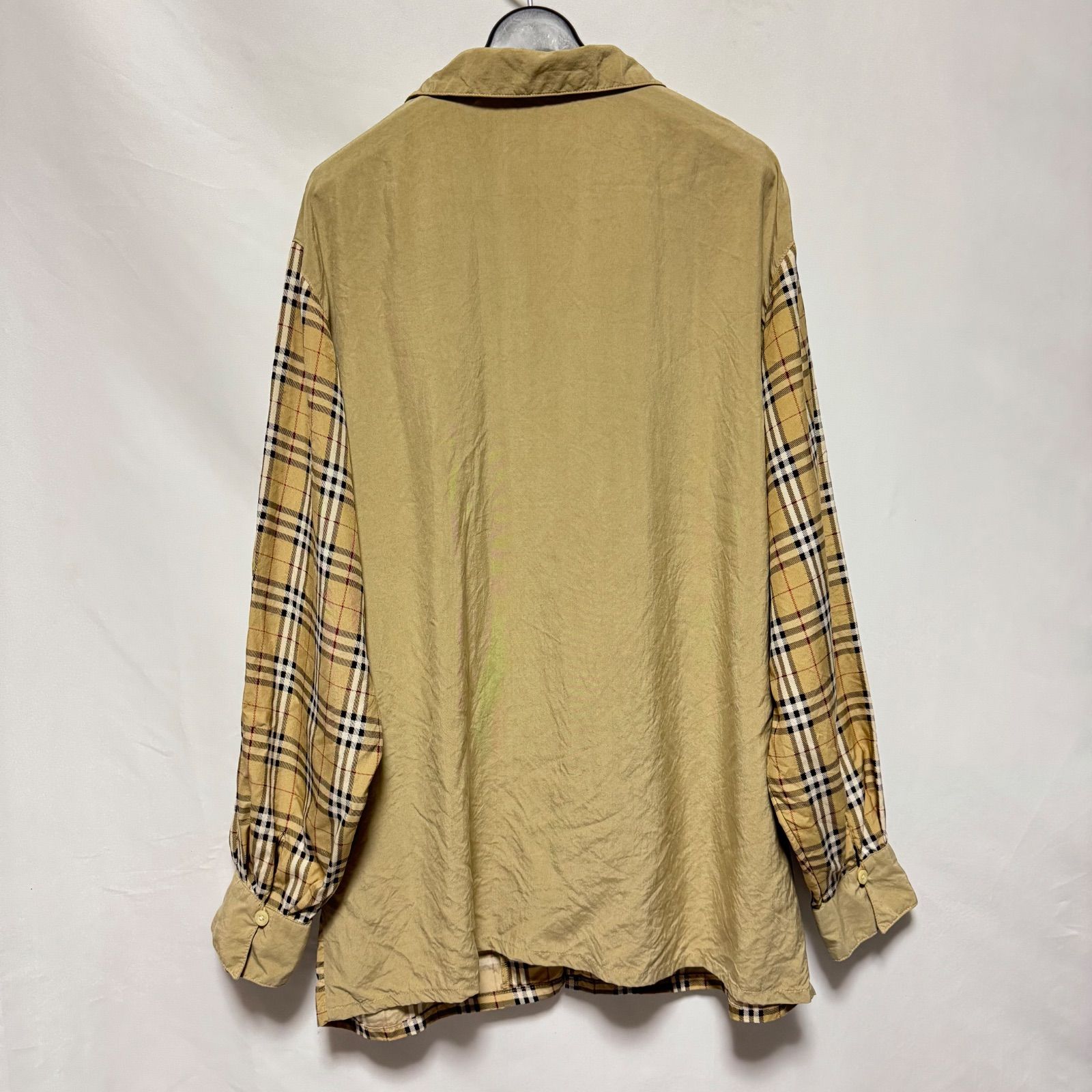 希少【Burberry バーバリー 【商品名】Burberrys vintage/シルクシャツ