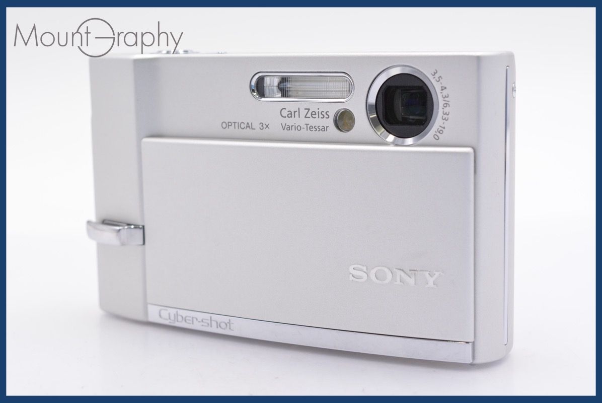 上 ソニー SONY Cyber-shot DSC-T30 3x 完動 同梱可 yk2675