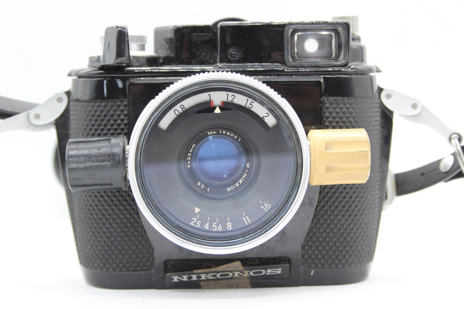 返品保証】 ニコン Nikon NIKONOS W-Nikkor 35mm F2.5 水中カメラ s656