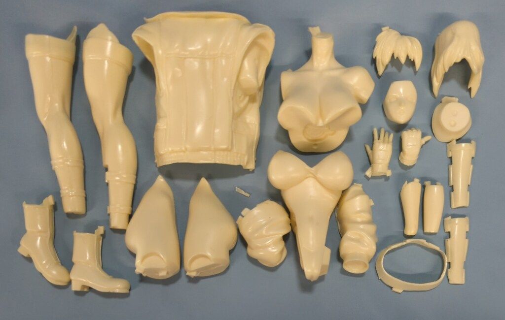 オーバーダード 1/8スケールレジンキャストキット 卸売 草薙素子 攻殻