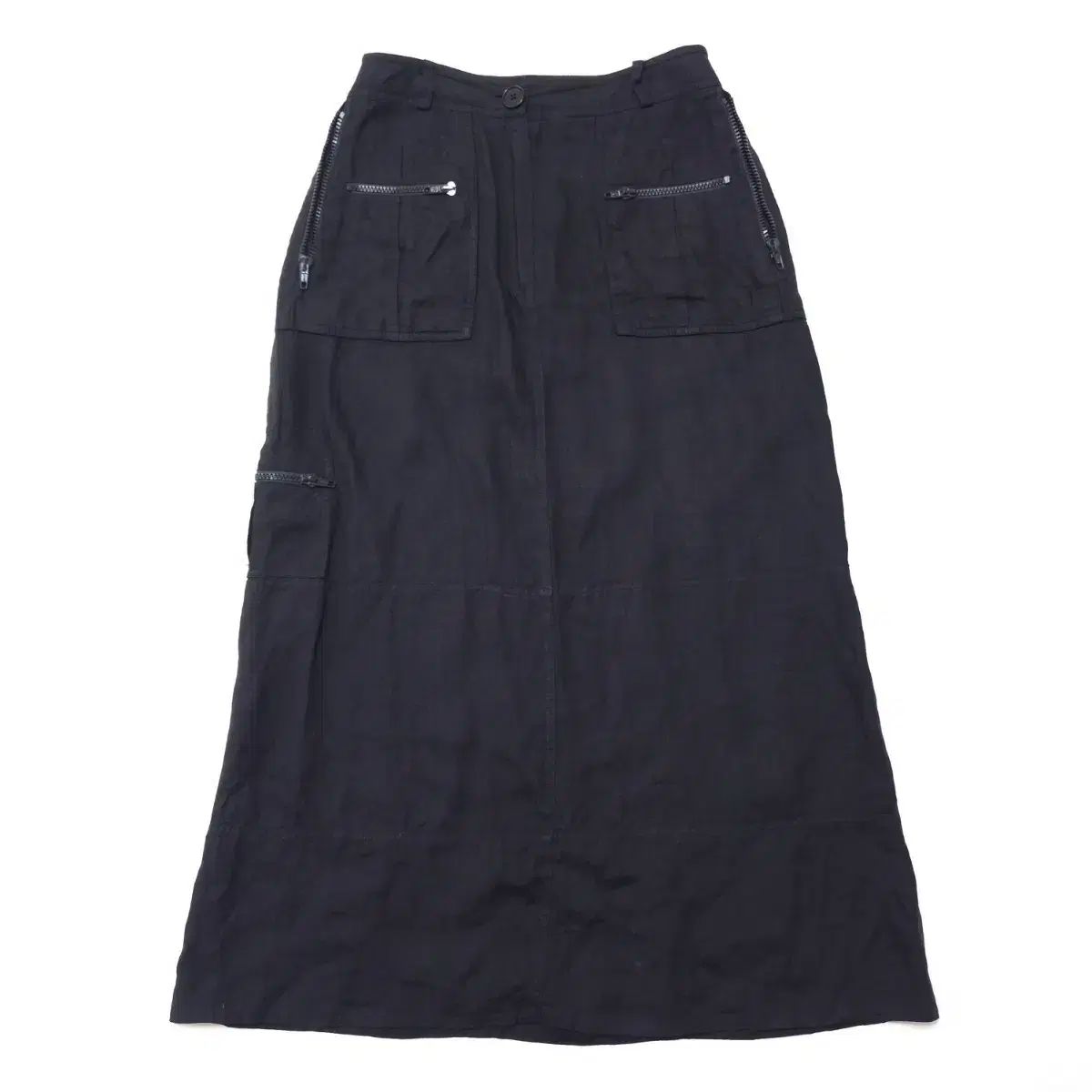 38 モスキーノ マルチポケット ロング丈スカート