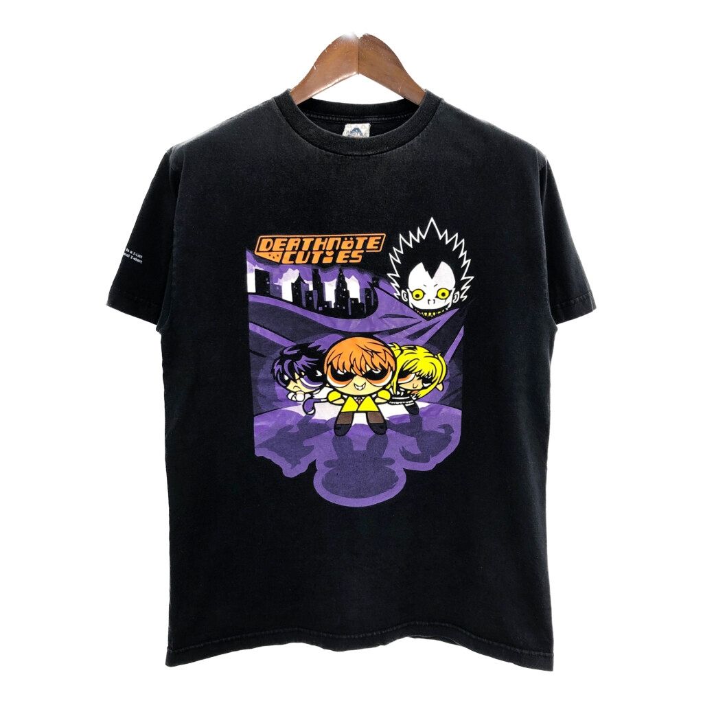 パロディ DEATH NOTE × パワーパフガールズ 半袖Tシャツ アニメ