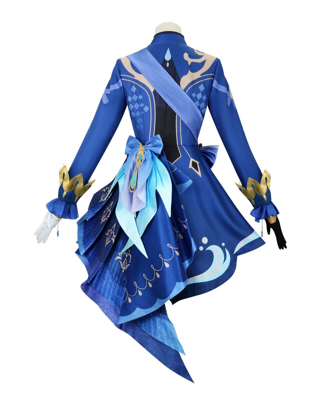 原神 フリーナ 黒 コスプレ衣装 武器付きフルセット 原神