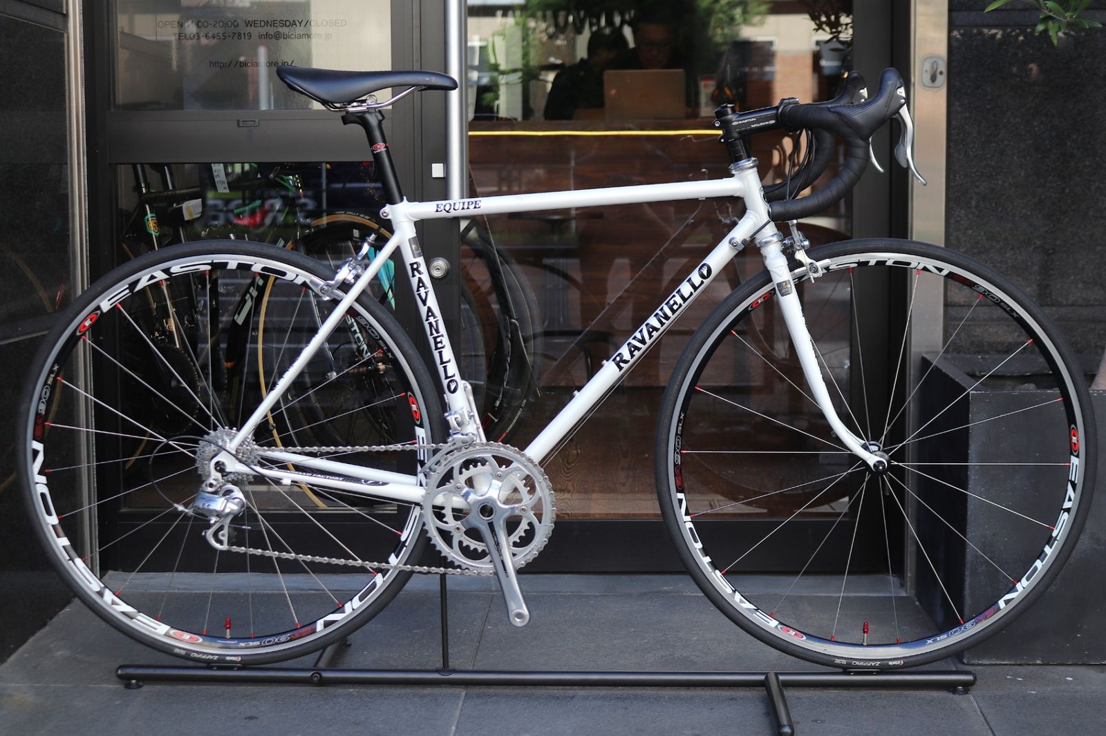 ラバネロ RAVANELLO エキップ EQUIPE カンパニョーロ ヴェローチェ 10S クロモリ ロードバイク 東京南麻布店
