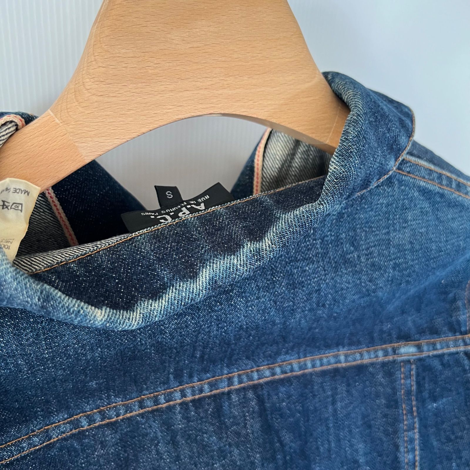 A.P.C. アーペーセー デニム ジャケット Gジャン インディゴ S