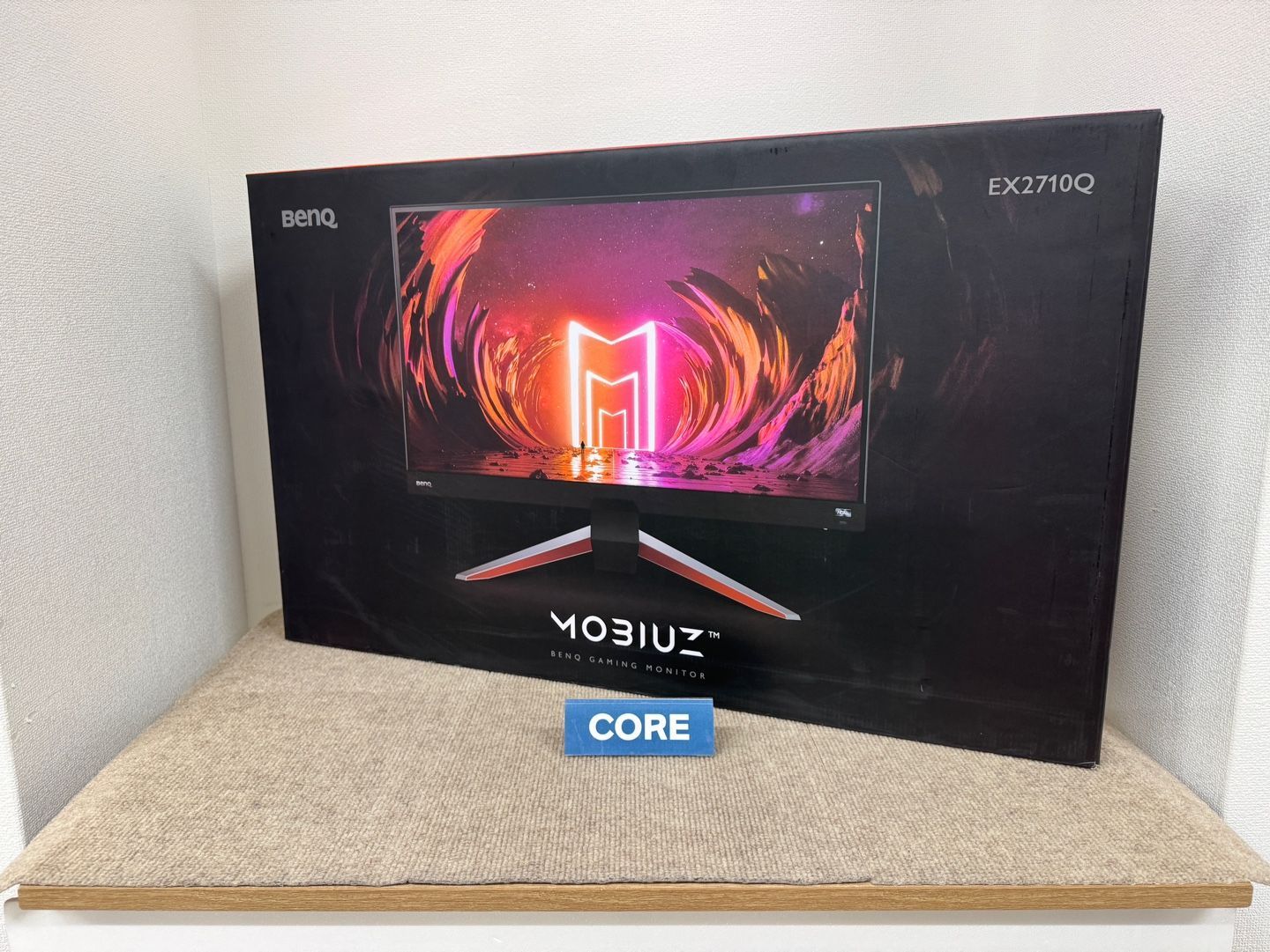 美品】BenQ MOBIUZ EX2710Q 27インチ ゲーミングモニター WQHD 