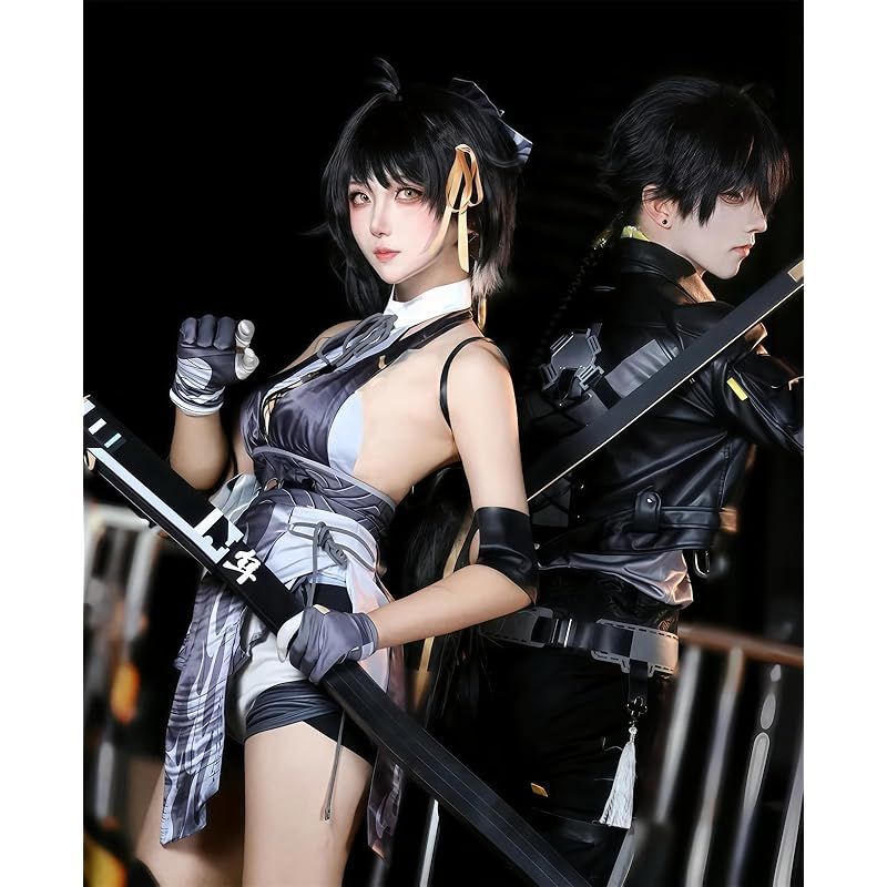 毎日がバーゲンセール！ NOKIJP 鳴潮 コスプレ 漂泊者 女性 コスプレ衣装 ひょうはくしゃ ヒョウハクシャ めいちょう Wuthering Waves メイチョウ 漂泊者 女 主人公 人気ゲーム コスチューム 撮影 cosplay 漂泊者 女 3XL