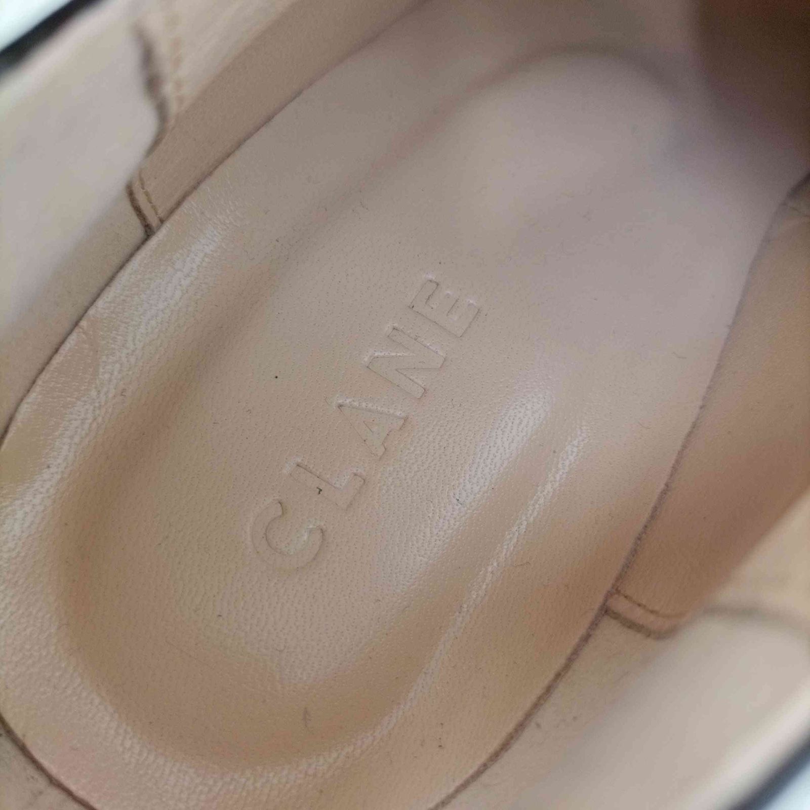 クラネ CLANE WIDE GORE FLAT SHOES ワイドゴア フラットシューズ