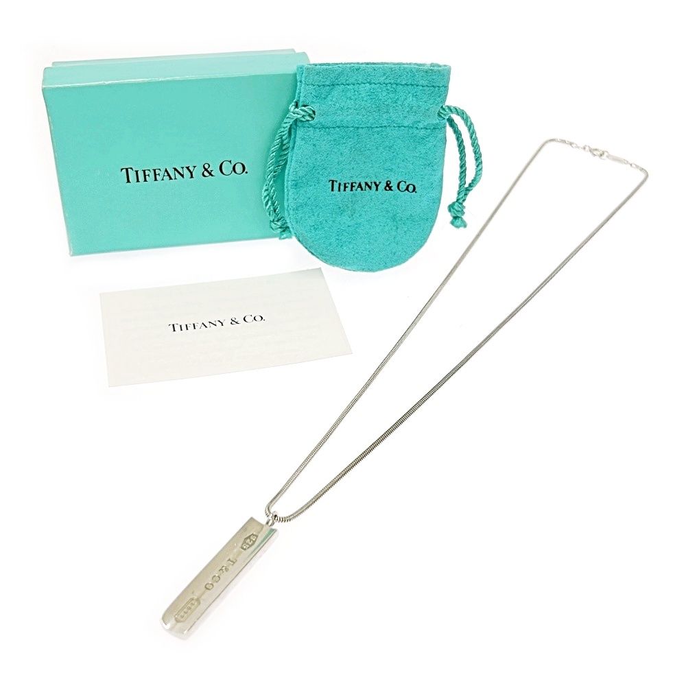 ✨Tiffany&Co.✨ティファニー✨ネックレス✨925刻印✨箱付き✨ TIFFANY&Co. 極 美品 箱 袋付き ティファニー カデナ ロック