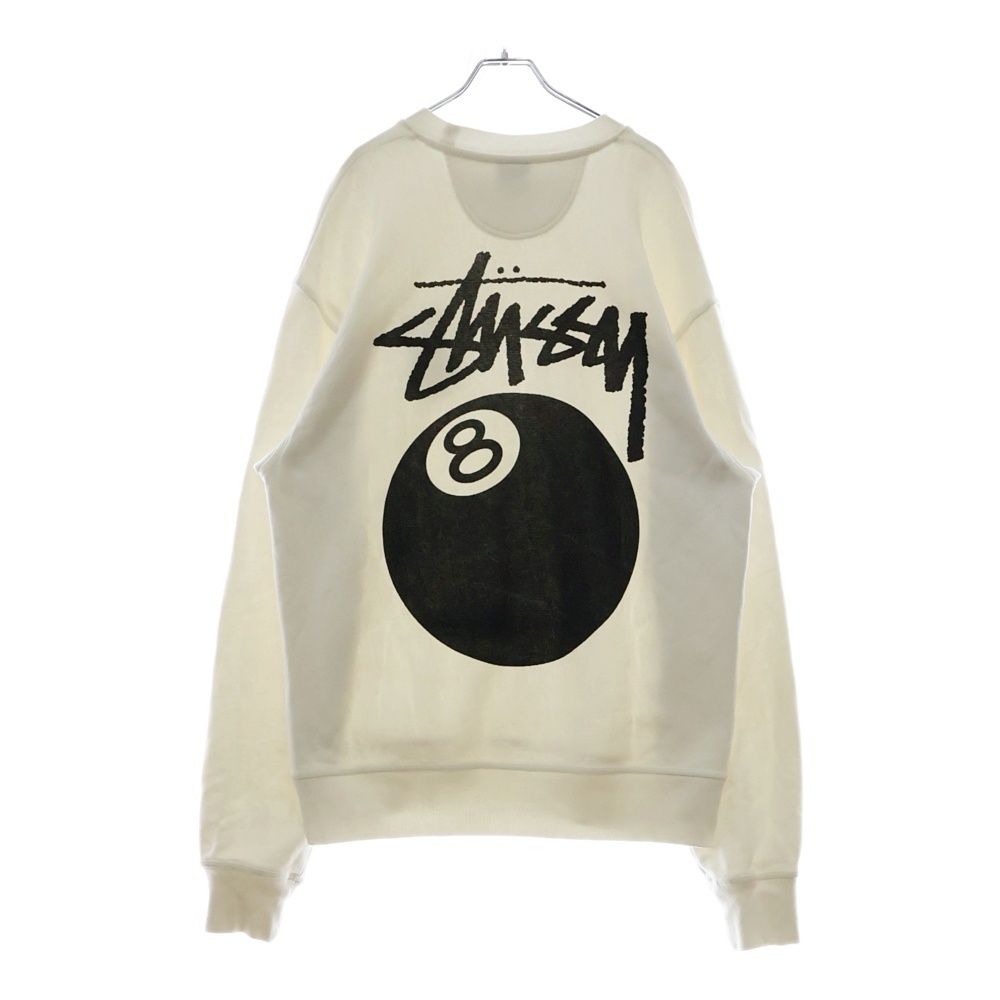 11927 STUSSY 8ボール バックロゴ スウェット トレーナー