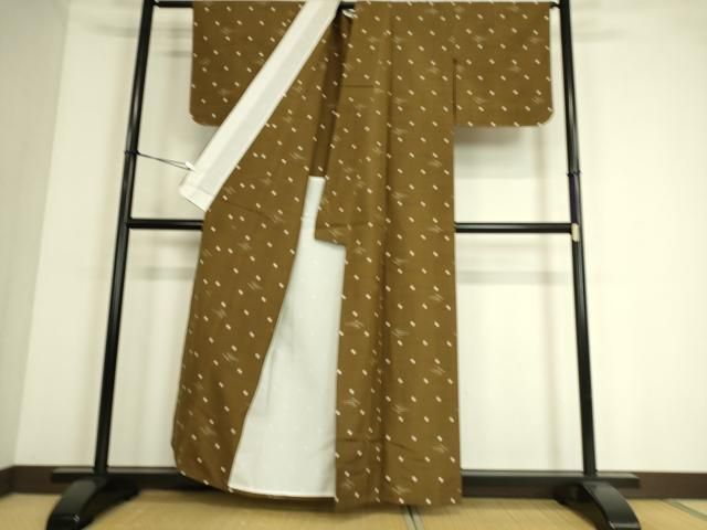 平和屋着物▽本場琉球絣　紬 　単衣　 正絹　逸品　未使用　DAAS0506az 平和屋着物▽本場琉球絣 紬 単衣 正絹 逸品 未使用 DAAS0506az - メルカリ