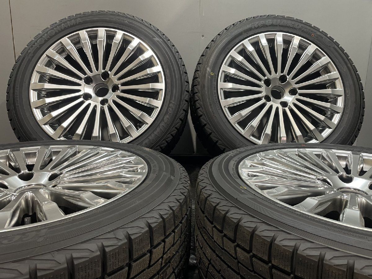 タイヤ ホイール新車外し バランス済 YOKOHAMA 225 55R19 スタッドレス トヨタ クラウンセダン純正ホイール 19インチ8J5H-120 30 MTF139