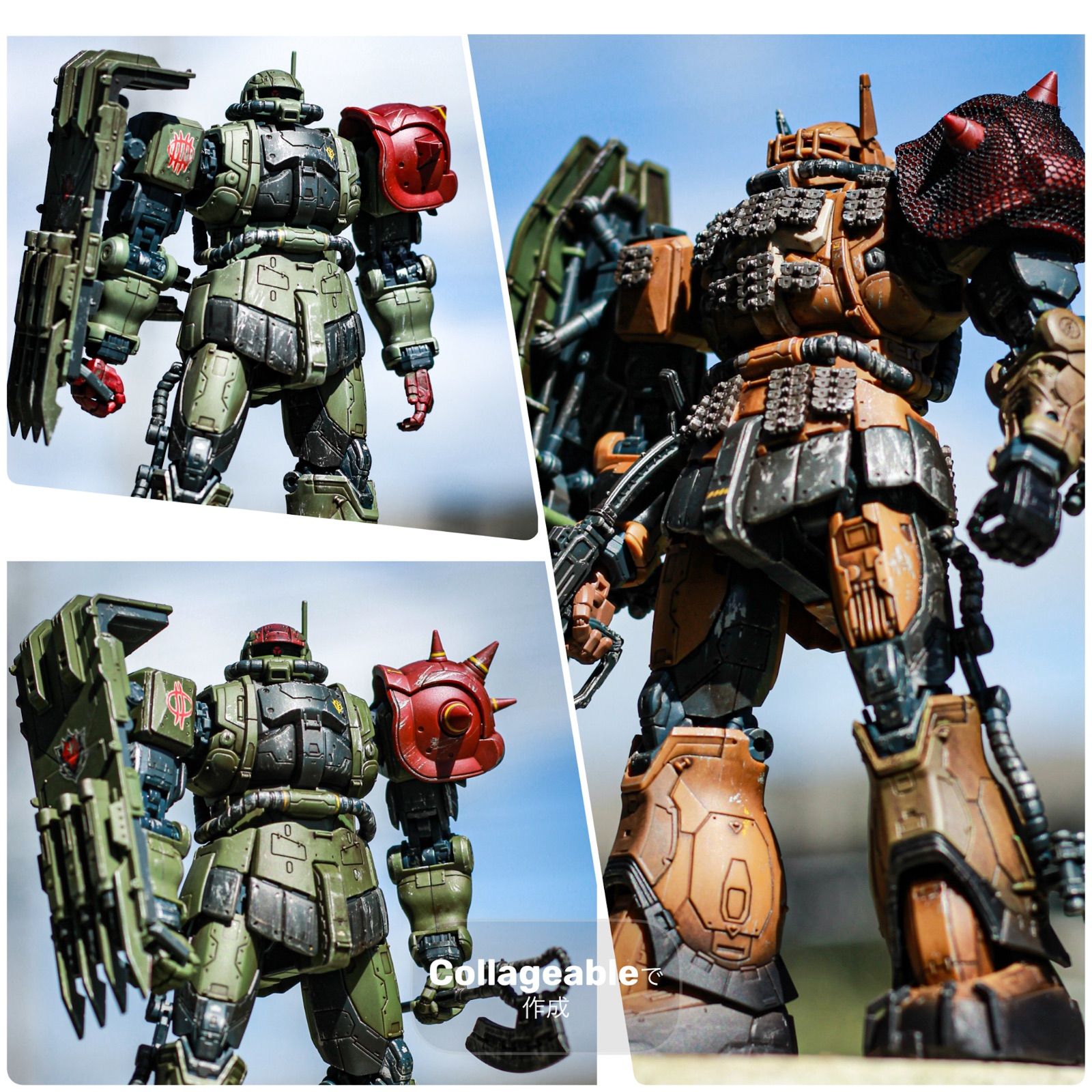 復讐のレクイエム　hgザクⅡ セット　新品未開封品 HG ザクIIF型 ルショーン機＆無識別型ザクII ルショーン機