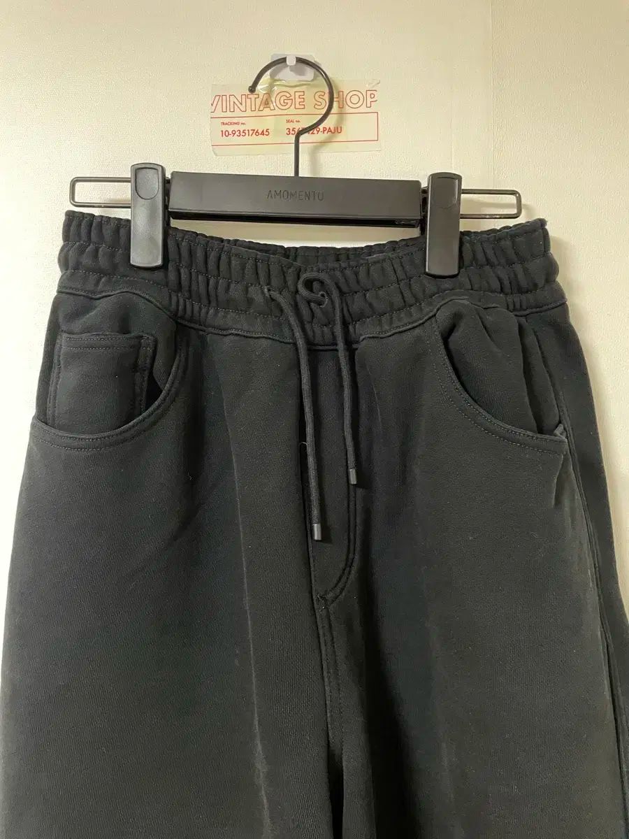 AMOMENTO アモーメント ドローストリング デニムパンツ S