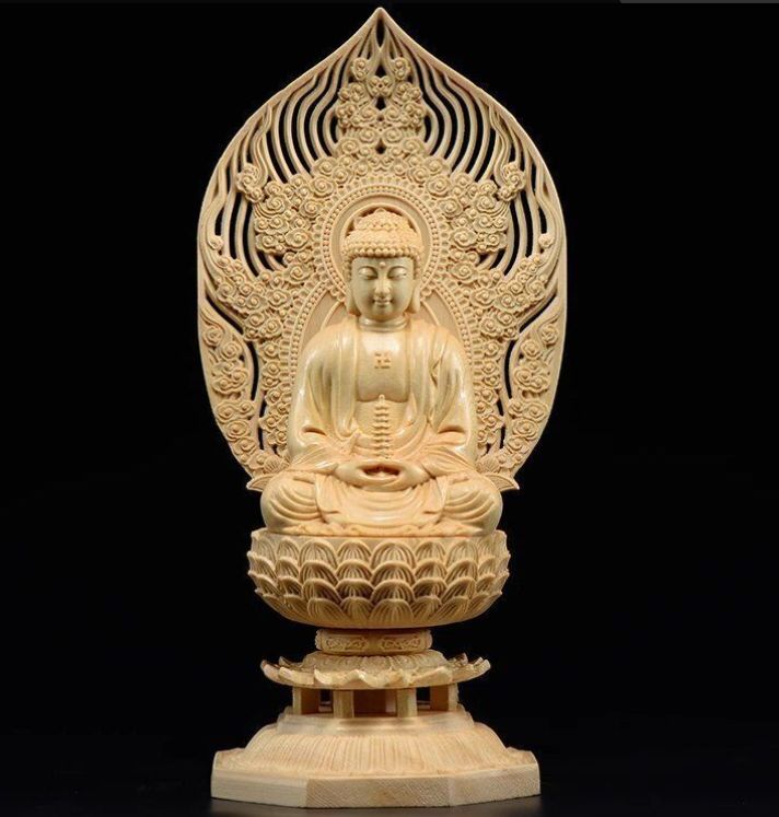 当店の商品全て正規品！ 薬師如来像 薬師如来 仏像 特上彫 木彫仏像 仏教 細密彫刻 開運出世