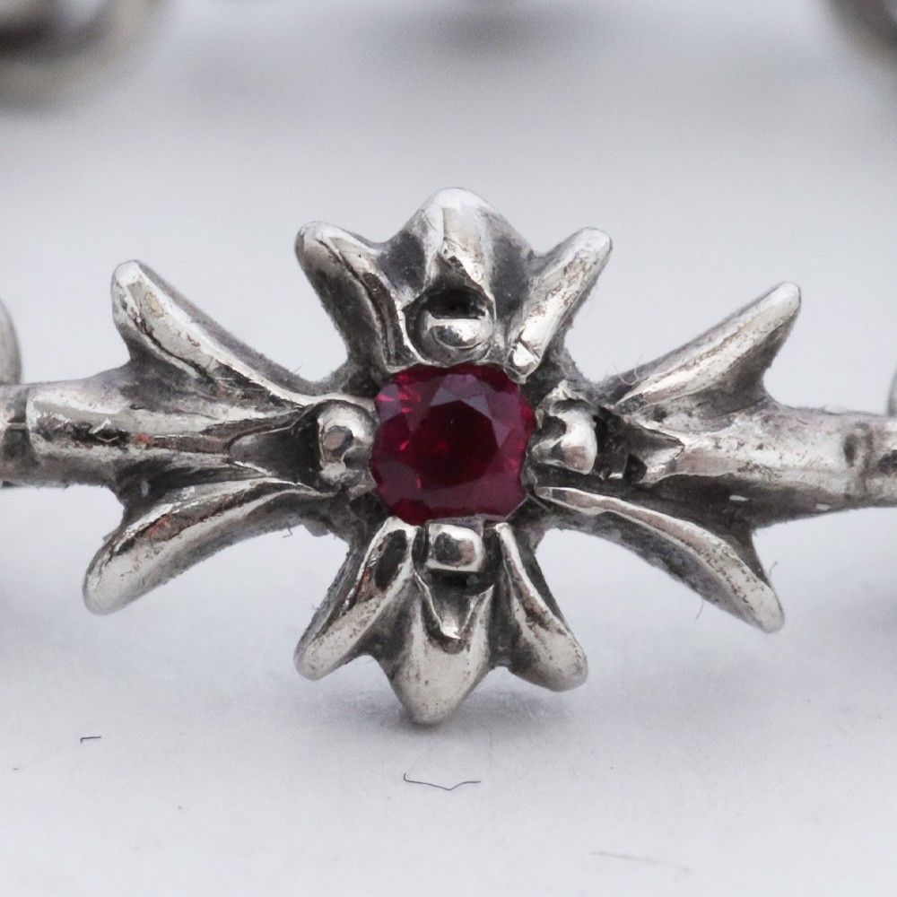 y*u様 CHROME HEARTS タイニーE CHプラス リング11号 11号 CHROME HEARTS タイニーE CHプラスリング with ルビー