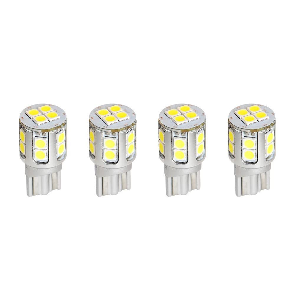 【数量限定】LED T10 爆光 2100lm LEDチップ 16基 搭載 ホワイト 6500k HID屋 ポジションランプ バックランプ ナンバー灯 ルームランプ ドア下ランプ トランクルーム 4個セット