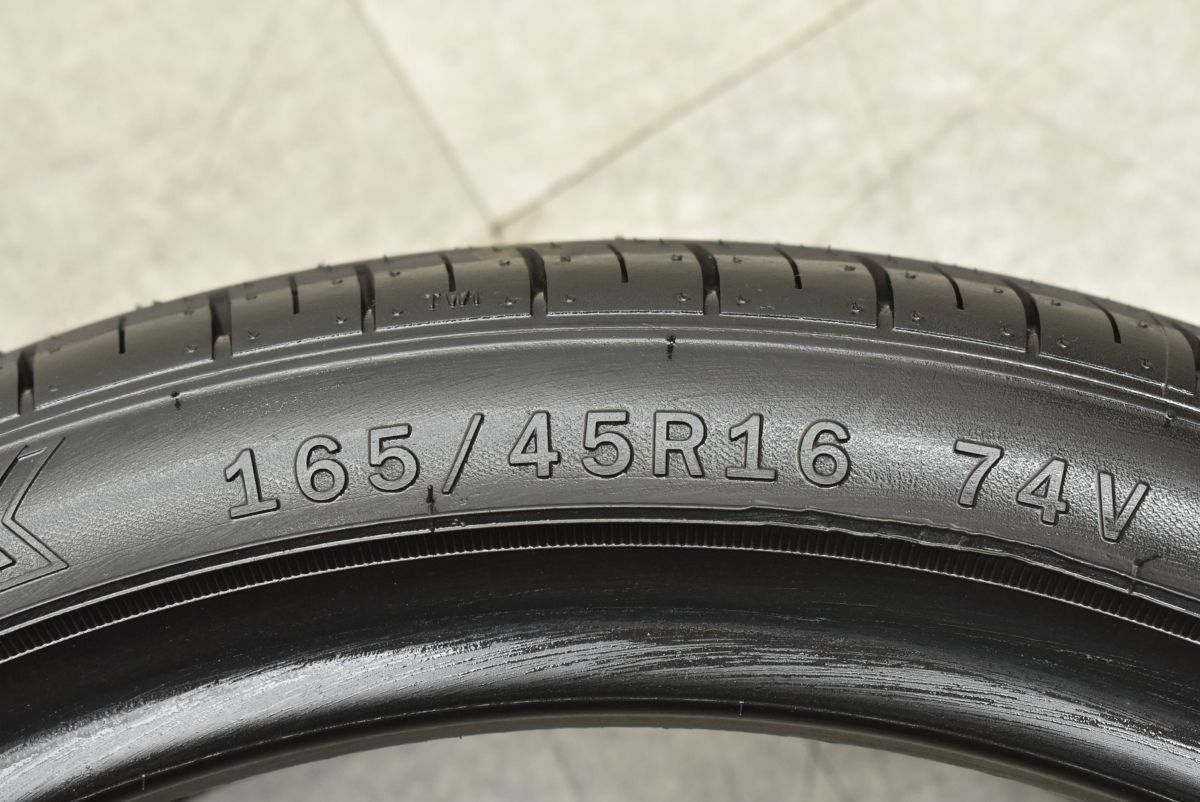 【未使用品】ジーテックス ZT1000 165/45R16 2本販売 N-BOX N-ONE デイズ サクラ ekワゴン アルト ソリオ タント ムーヴ ピクシス 即納可