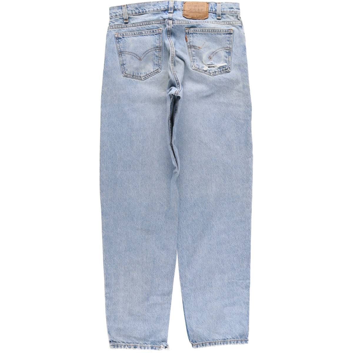 古着 90年代 リーバイス Levi s 10550-0213 RELAXED FIT TAPERED LEG オレンジタブ テーパードデニムパンツ メンズw33相当 eaa587603