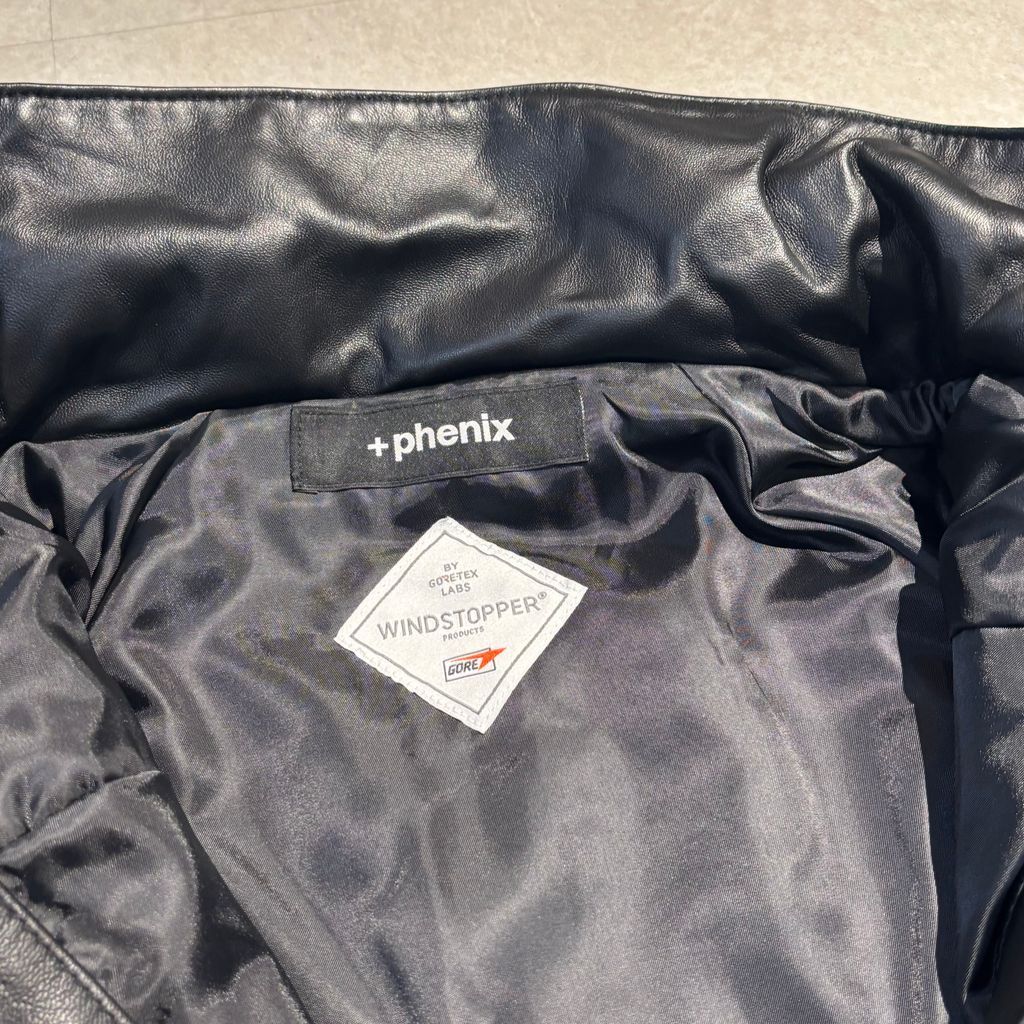 CLESSTE クレスト +PHENIX WINDSTOPPER BY GORE-TEX LABS LEATHER CITY