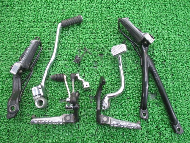 SR400 バックステップ ヤマハ 純正 中古 バイク 部品 タンデムステップ キックペダル 激レア 車検 Genuine 34 SR400 バックステップ ヤマハ 純正 バイク 部品 タンデムステップ