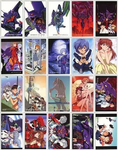 キャラカード 全20種セット 「EVANGELION 安い CROSSING EXPO