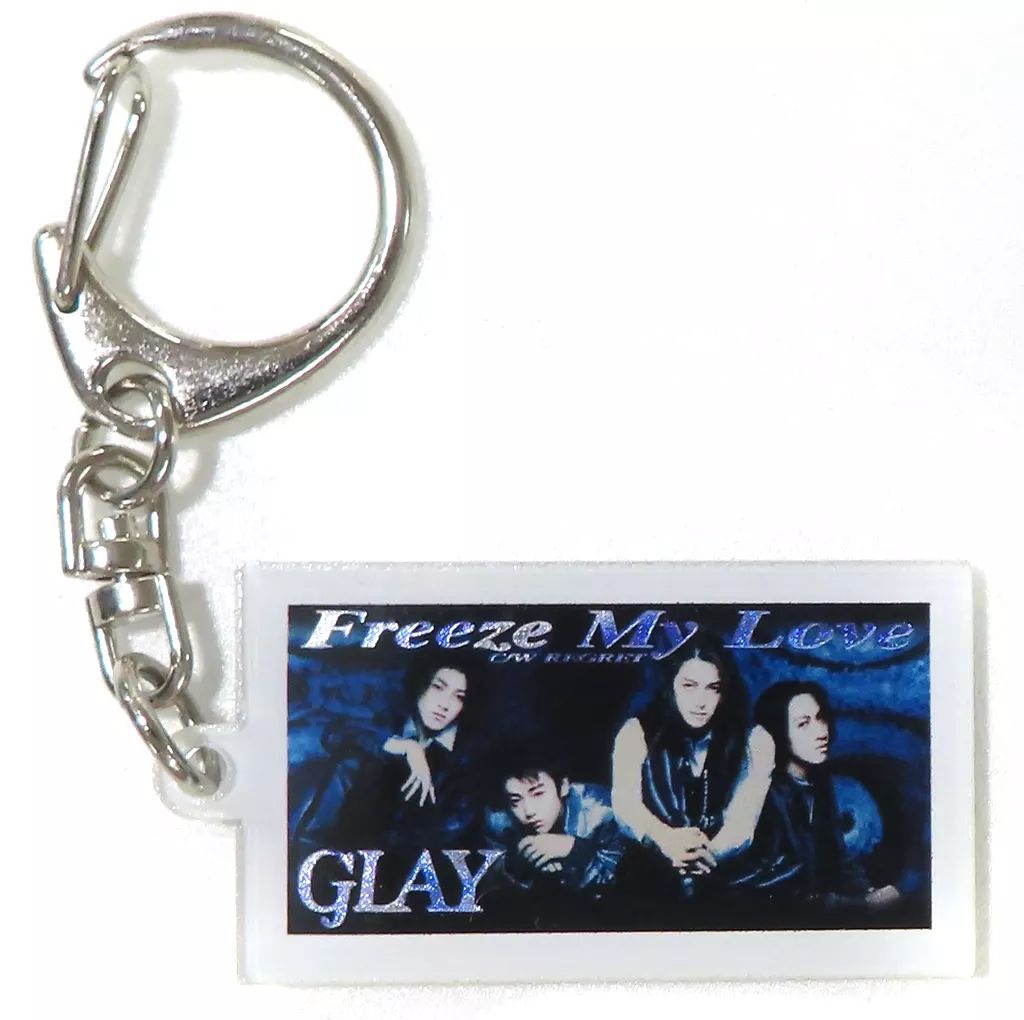 GLAY シングルジャケットキーホルダー全種類 デビュー30周年記念