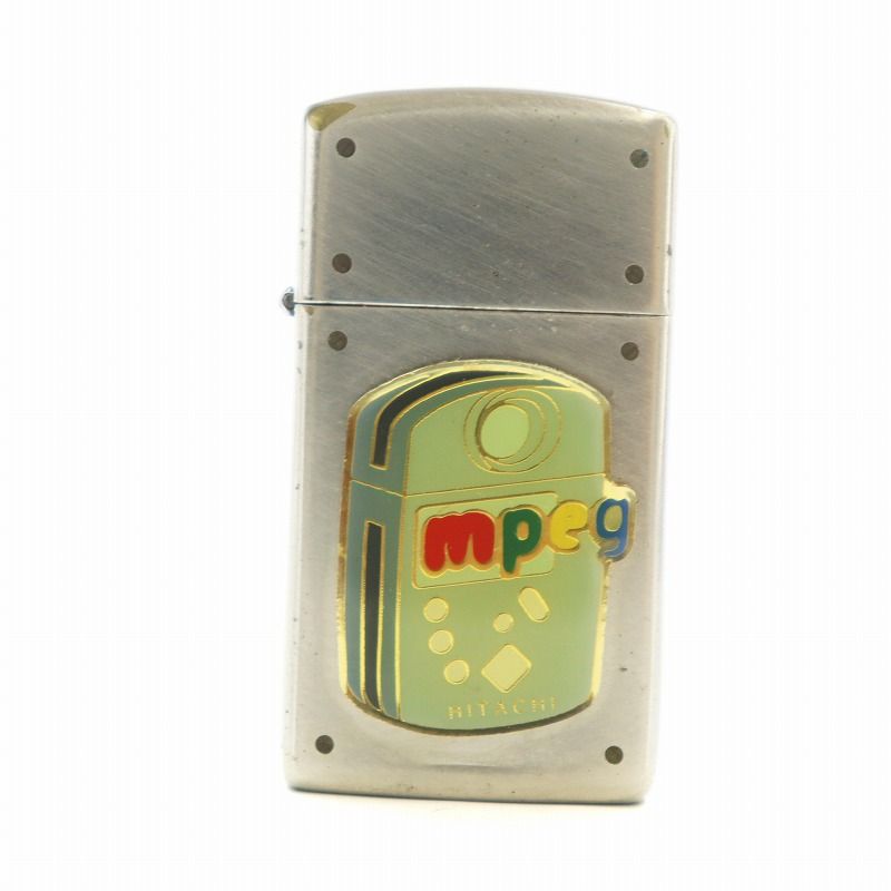 ジッポー ZIPPO 1999年製 オイルライター 喫煙具 タバコ ロゴ SILVER PLATE シルバープレート 銀メッキ 火花 済み シルバー色 GY18 |MQ